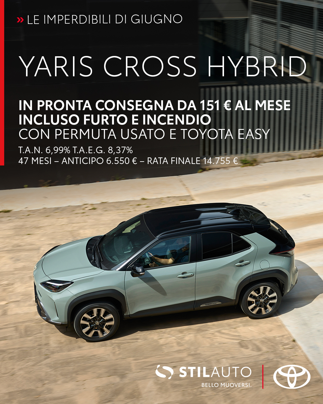 Su Yaris fino a 5800€ di sconto