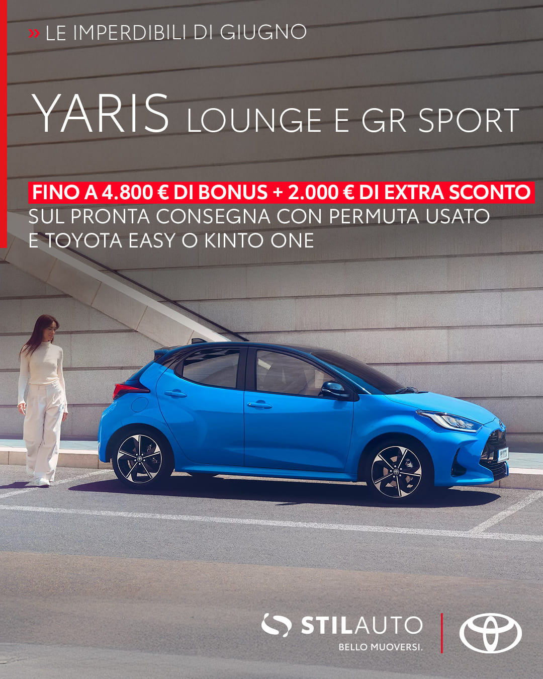 Su Yaris fino a 5800€ di sconto