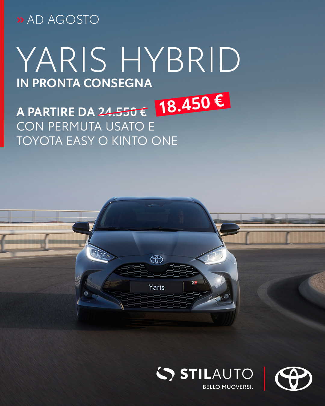 Su Yaris fino a 5800€ di sconto