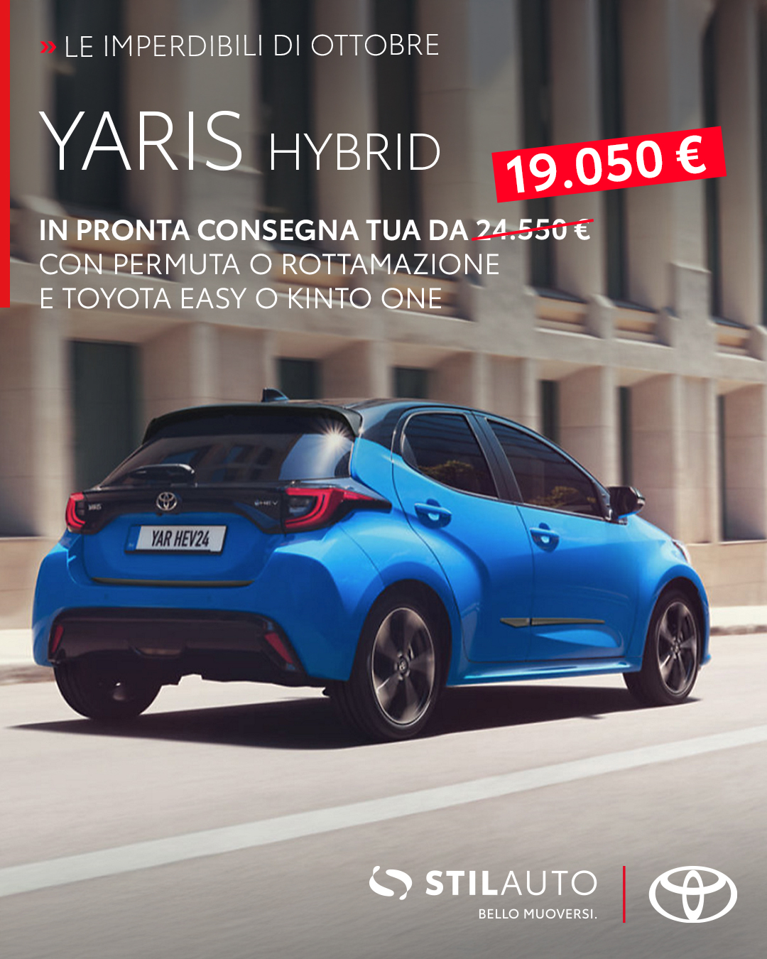 Su Yaris fino a 5800€ di sconto anche senza rottamazione