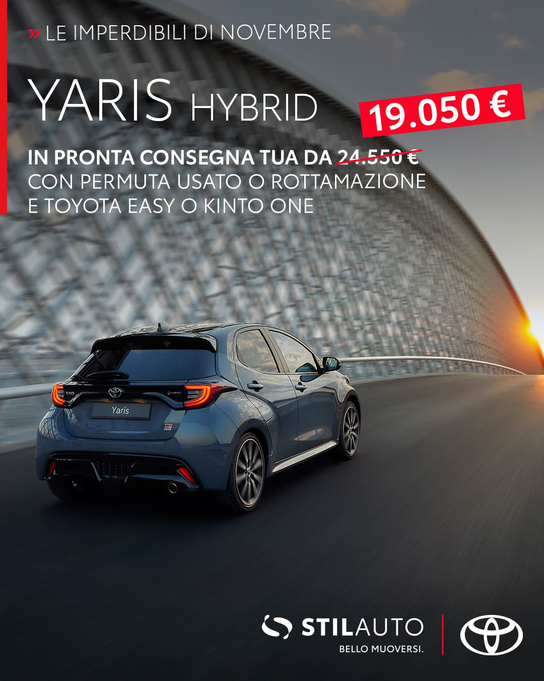 Su Yaris fino a 5800€ di sconto