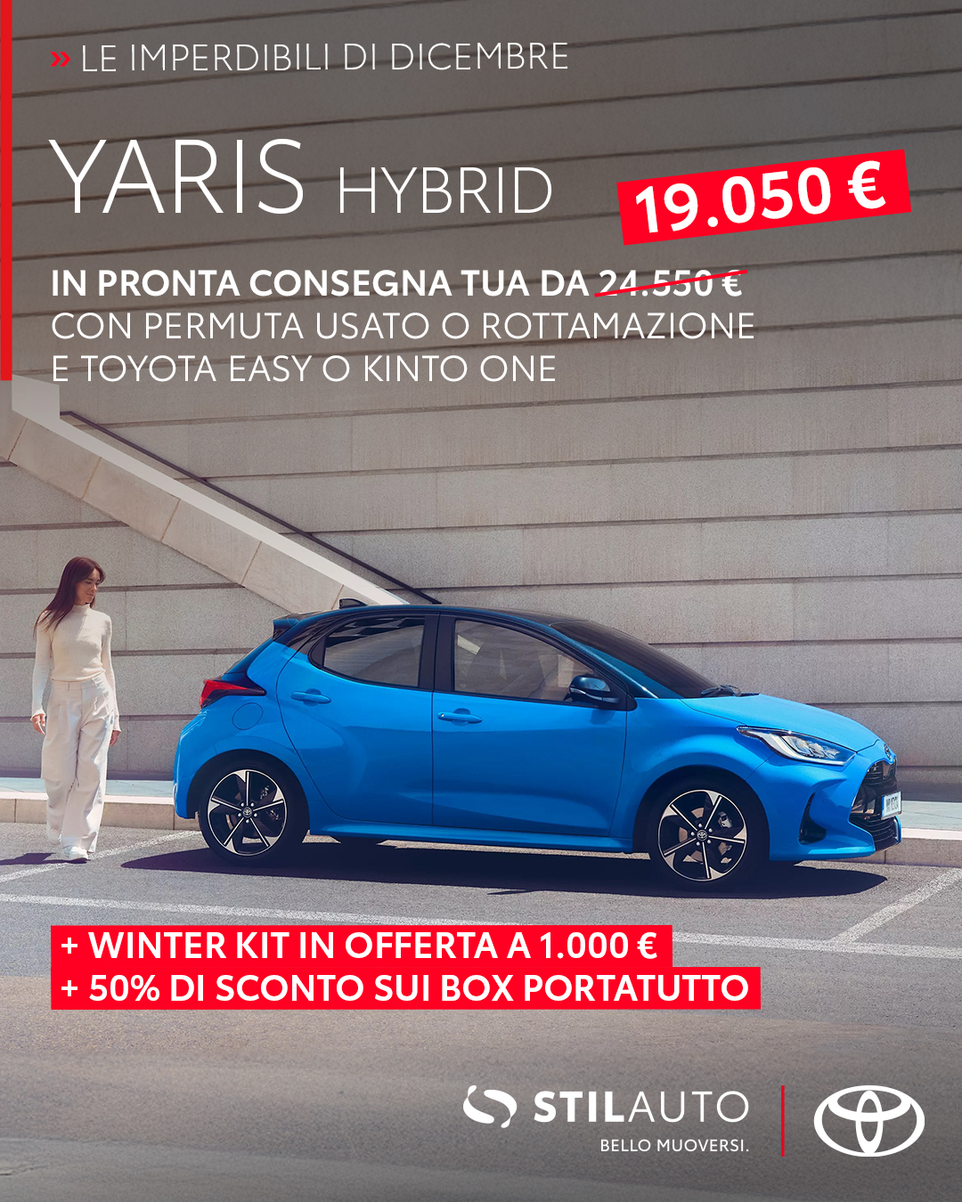 Su Yaris fino a 5800€ di sconto