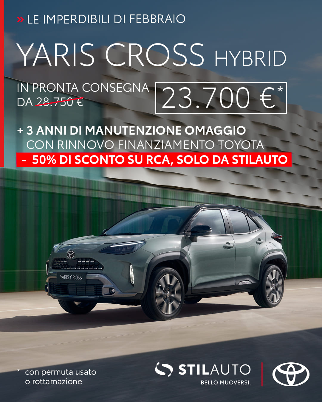 Su Yaris fino a 5800€ di sconto anche senza rottamazione