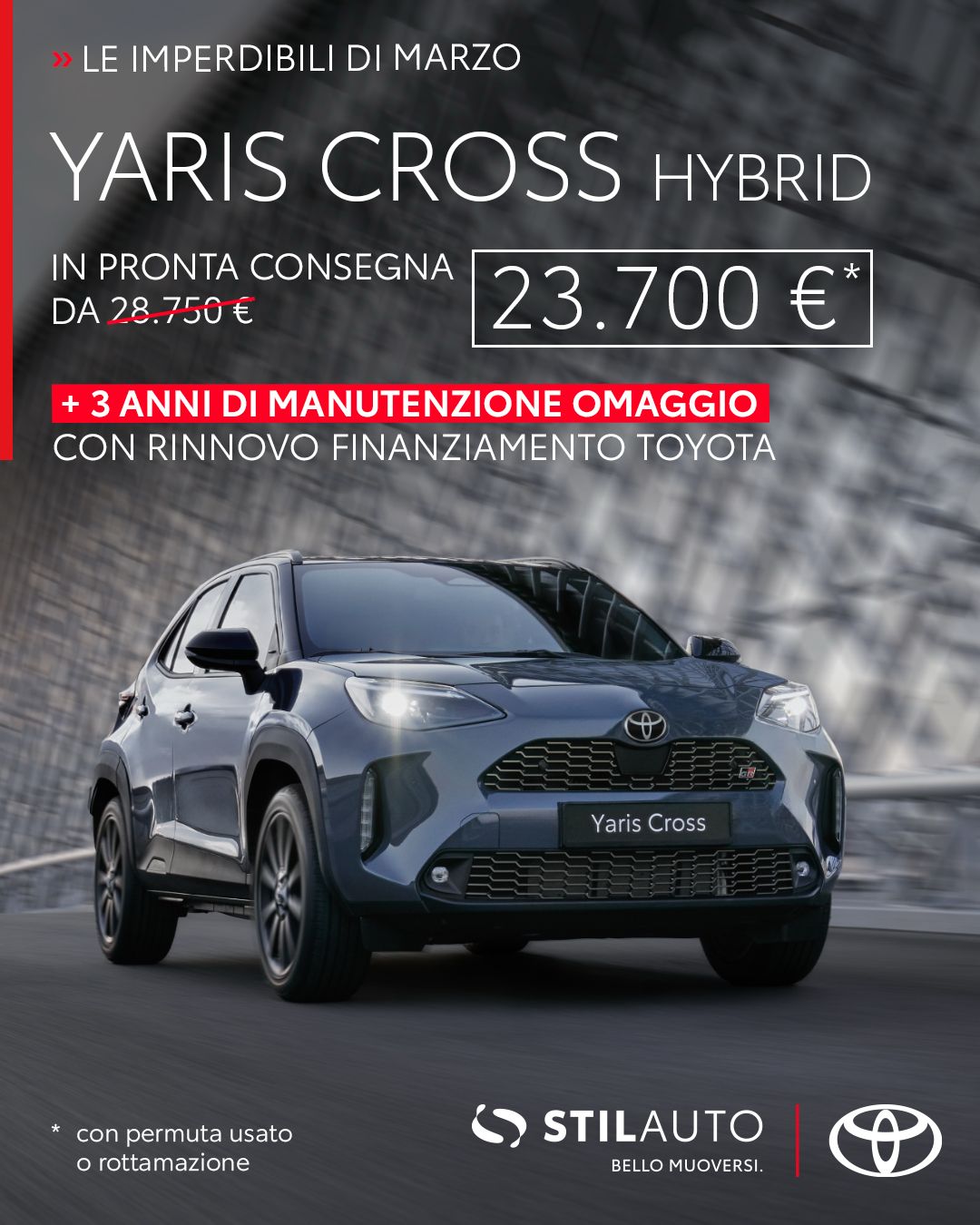 Su Yaris fino a 5800€ di sconto anche senza rottamazione