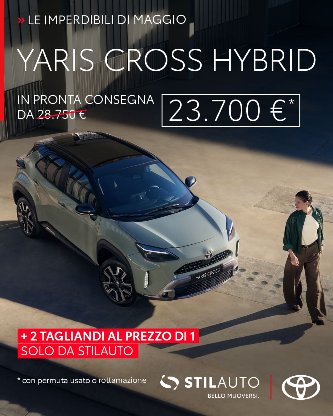 Su Yaris fino a 5800€ di sconto anche senza rottamazione