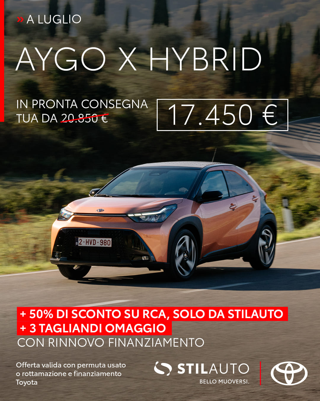 C-HR PLUGIN HYBRID fino a 5950€ DI SCONTO