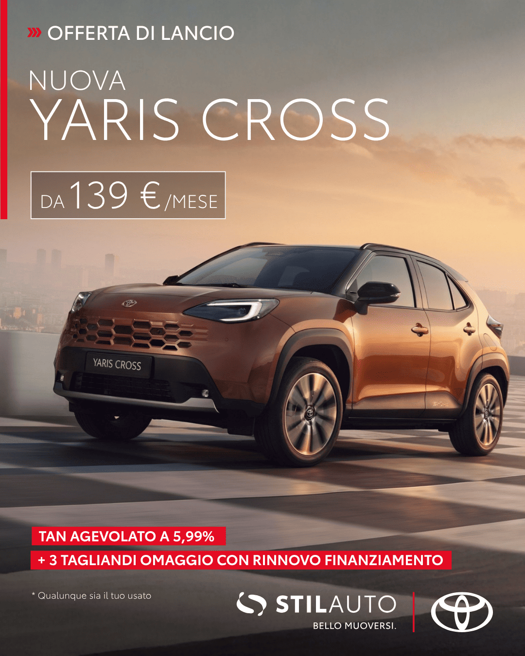 Su Yaris fino a 5800€ di sconto
