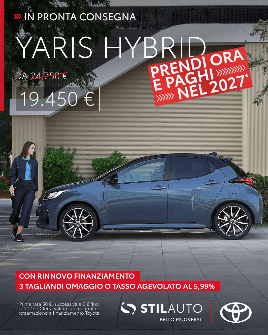 Su BZ4X fino a 11.500€ di sconto con rottamazione e Toyota Easy